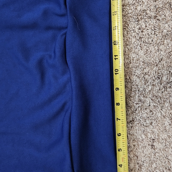 Comme des Garcons Blue Hoodie with Red Heart Patch - Picture 7 of 8